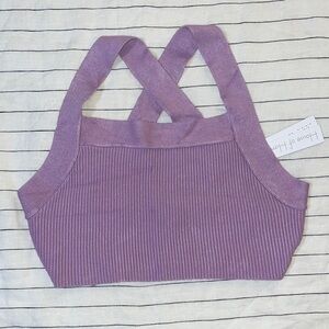 House of Harlow 1960 Lavender Knit Top, New with tags
